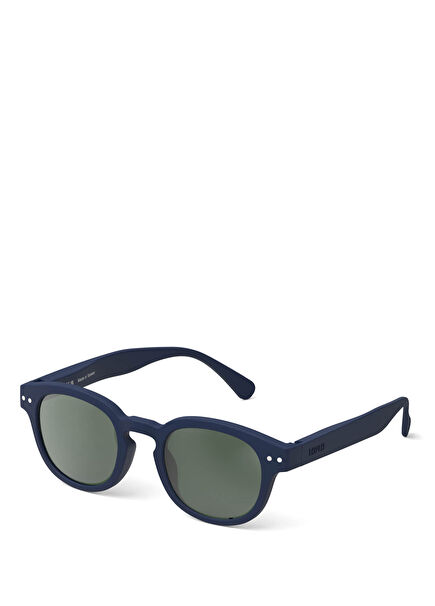 Sun Junior #c Navy Blue Navy Unisex Kids Sunglasses