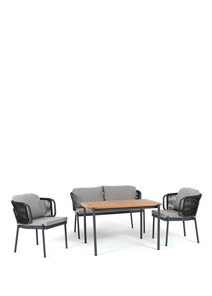 Ban İroko Mini Bahçe Masa Takımı