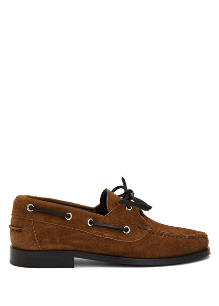 Harris Kahverengi Kadın Deri Loafer