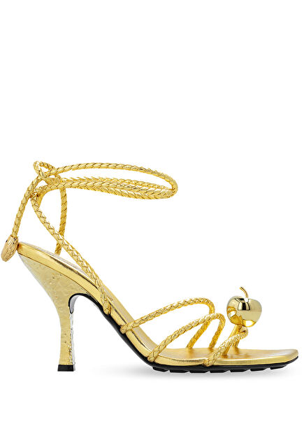 Gold Kadın Deri Sandalet