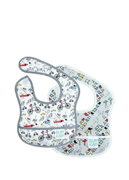 Bird Park & Urban Bird Unisex Bebek 2'li Başlangıç Mama Önlüğü