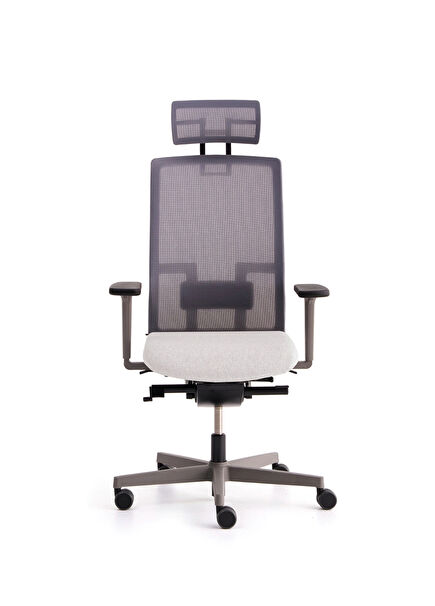 Me Too Grey Anthracite Headrest Desk Chair