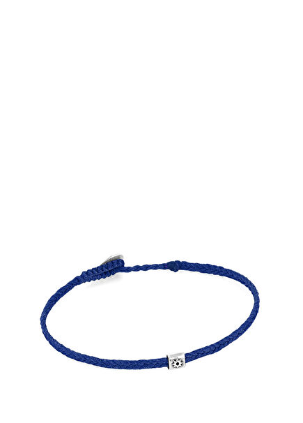 Life Herrinbone Men's Silver Bracelet