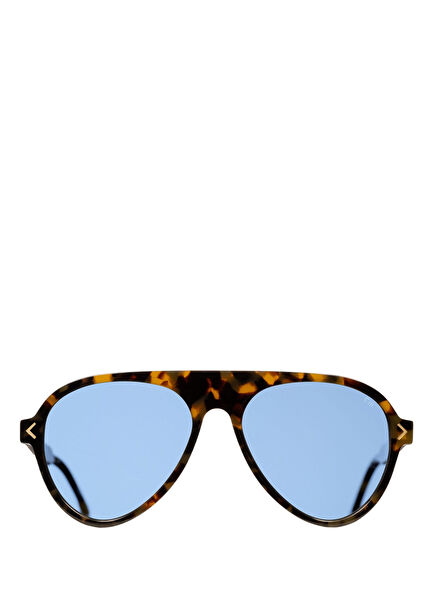 Leopar Havana Asetat Erkek Güneş Gözlüğü