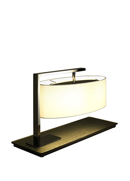 Kira Black Nickel Table Lamp