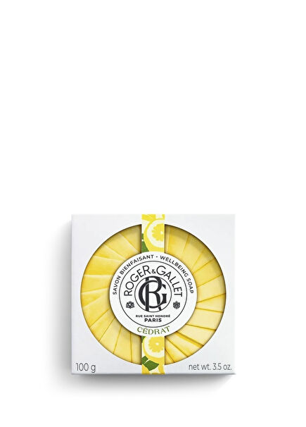 Cedrat Doğal Limon Özü Ferahlatıcı Kalıcı Koku Katı Sabun 100 gr