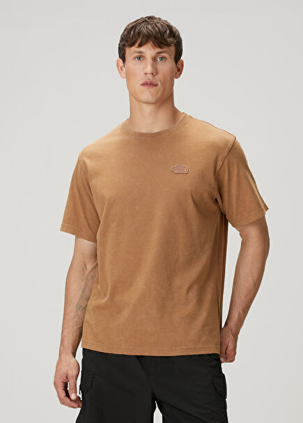 Relaxed Fit Light Brown T-Shirt