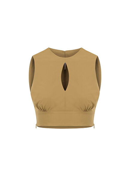 Adele Camel Women's Blouse