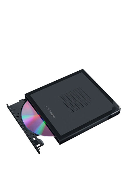 ZenDrive V1M External Slim DVD Burner USB Type-C M-Disc Support Black Optical Drive 90DD02L0-M29000