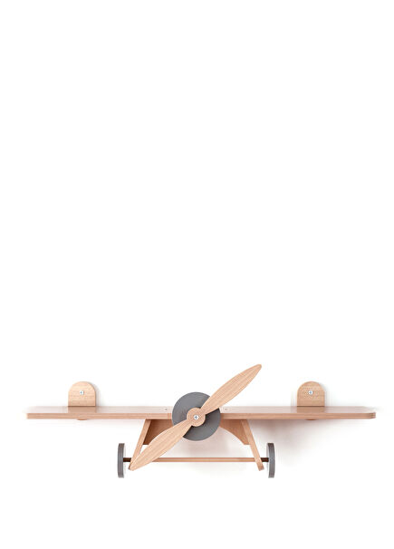 Airplane Kids Room Wall Shelf
