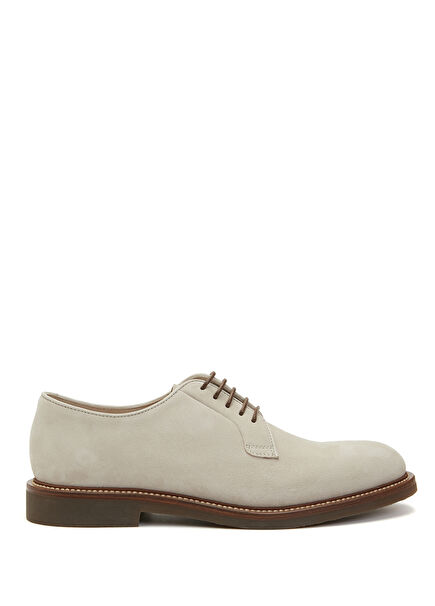 Beige Men's Leather Shoes