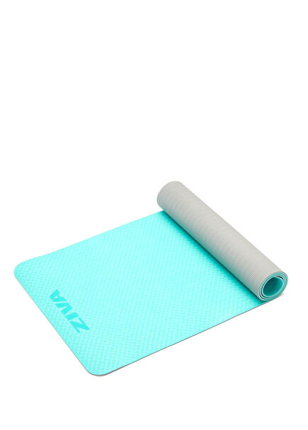 Double Color TPE Turquoise Yoga Mat