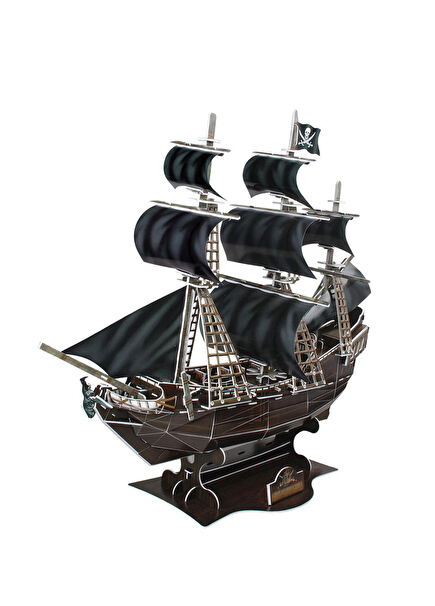 The Queen Anne's Revenge Ship 3D Puzzle 155 Pieces