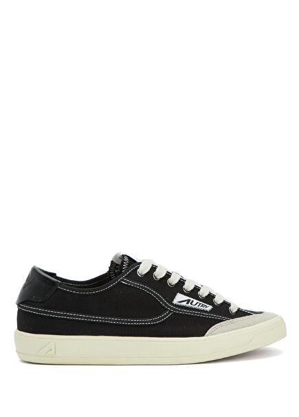 Windscape Siyah Kadın Kanvas Sneaker