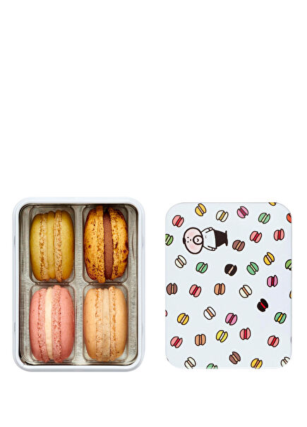 Metal Kutulu 4'lü Makaron  