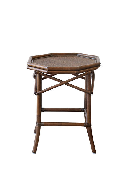 Classy Brown Rattan Coffee Table