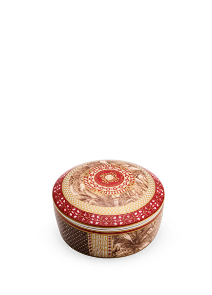 Living Porcelain Decorative Box with Lid
