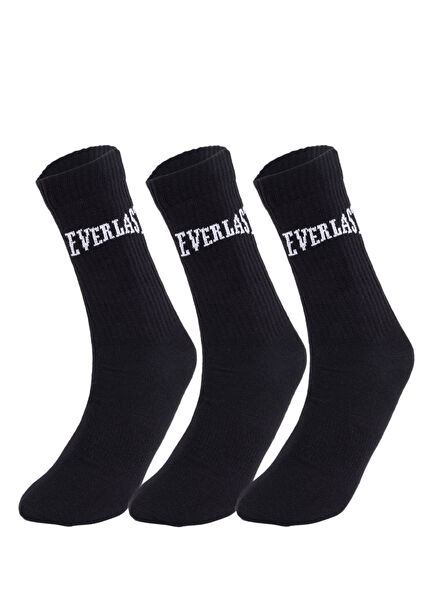 Classics 3'lü Siyah Unisex Çorap