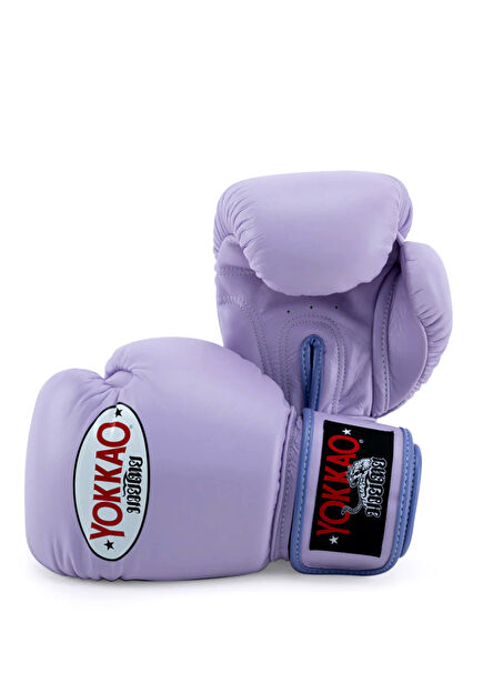 Matrix Orchid Bloom Rising Lilac Leather 8 Oz Women Boxing + Kick Boxing + Muay Thai Gloves