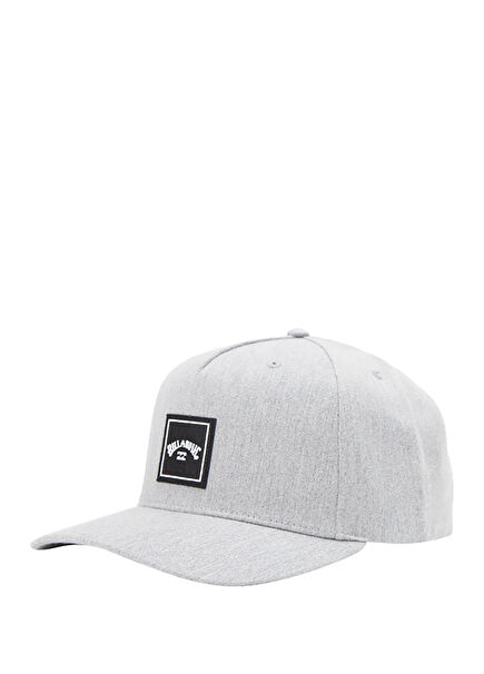 Stacked Snapback Gri Erkek Şapka