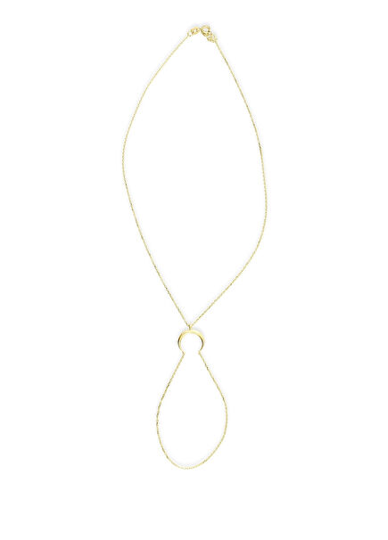 Ay 14 Ayar Altın Kadın Şahmeran Bileklik