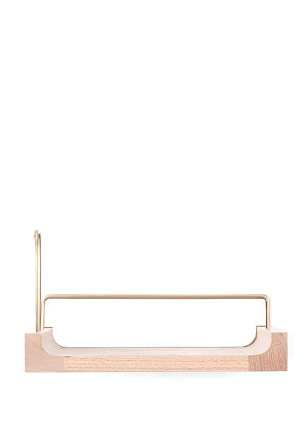 Raw Solid Oak Mini Shelf