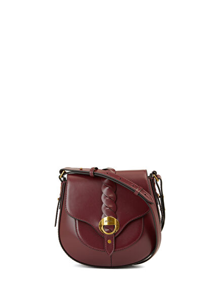 Small Altay Burgundy Women's Leather Bag