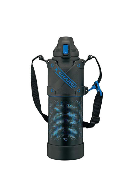 SD-HA15 Blue Black Cold Beverage Thermos 1.5 L