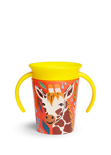 Miracle Wildlove Giraffe Figured Unisex Baby Training Cup 177 ml