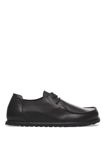 Utti Black Men's Leather Shoes