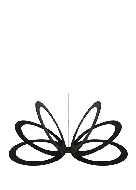 Bontempi Casa Fan Black Lake Metal Glass Magazine Rack