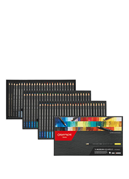 Museum Aquarelle 76 Renkli̇ Standart Set