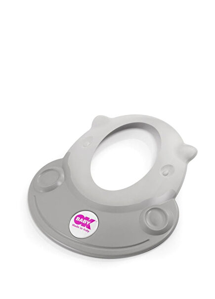 Hippo Light Grey Baby Bath Visor