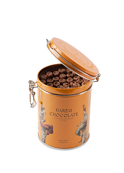 Starred Metal Box with Milk Crepe Chocolate 350g