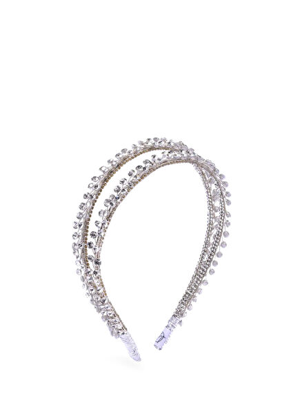 Alessia Headband Kristal Taşlı Kadın Taç
