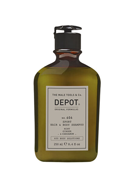 No. 606 Sport Hair Body Moisturizing Revitalizing Shampoo 250 ml