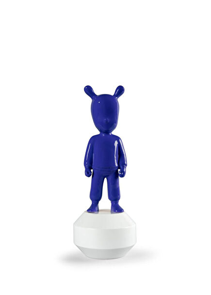 The indigo blue Guest Porselen Heykel