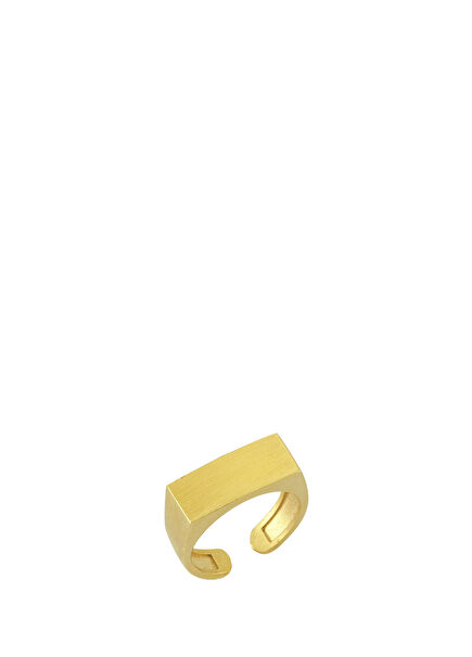 Alto 24 Karat Gold Plated Women's Ring