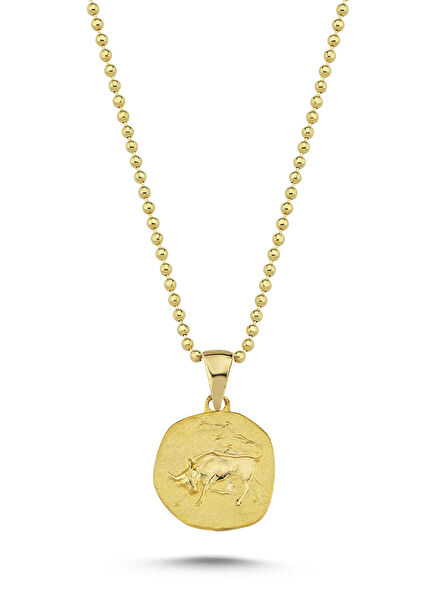 Taurus 14K Gold Women's Necklace