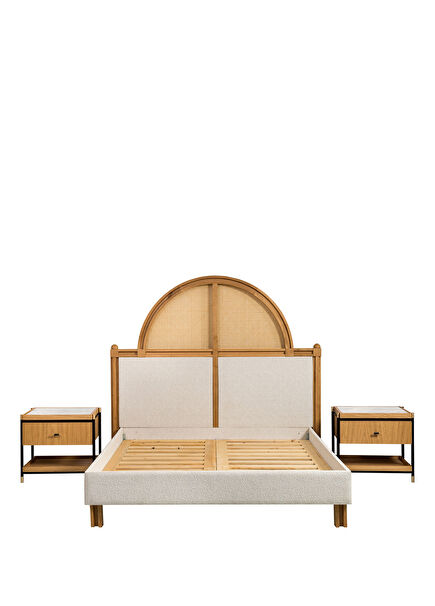 The Who Kahverengi Ahşap Çift Kişilik Karyola