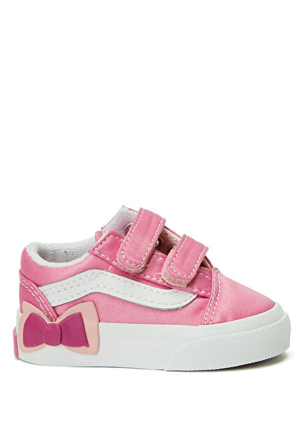 Old Skool V Bow Pink Kids Sneakers