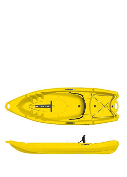 SF-2002 Single Adult Yellow Kayak