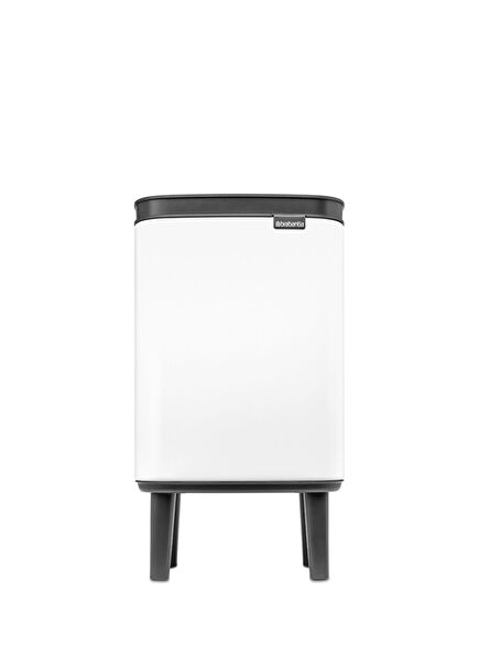 BO HI Steel White Pedal Bin 4 lt