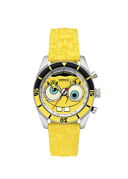 Fleuss SpongeBob Square SP-5153-01 Sarı Erkek Kol Saati