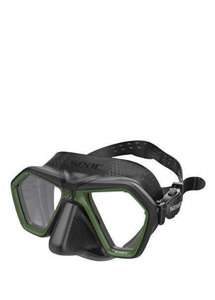 Eagle Black Green Unisex Diving Mask