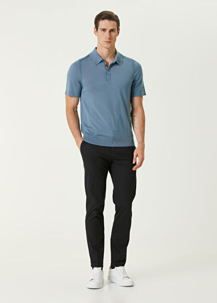 Navy Blue Organic Cotton Pants