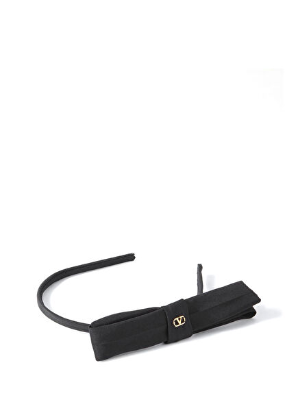 Vlogo Black Women's Silk Crown