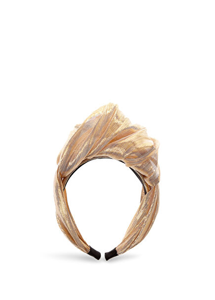 Melanie Silk Abaca Gold Women's Crown