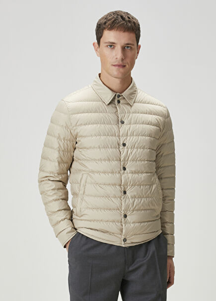 Bourdon Beige Outer Shirt