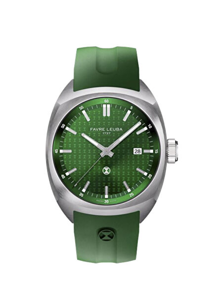 Chief Date Green Rubber Yeşil Erkek Kol Saati